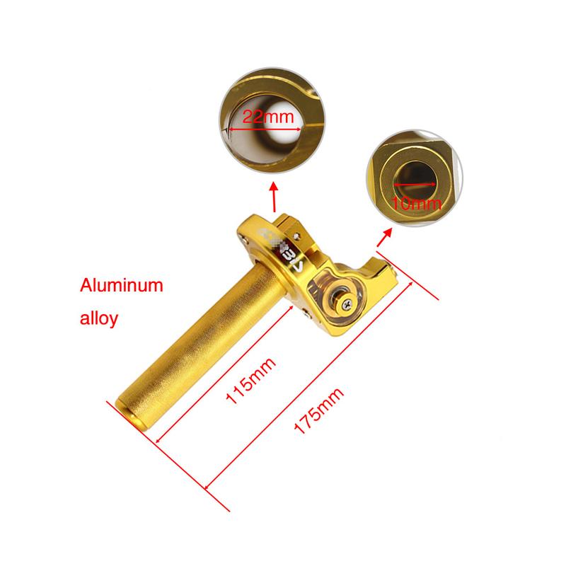 Uniwersalny Chwyt Manetki Gazu Quick Twister 7/8'' 22mm CNC do Motocykla ATV + Linka Dla Acerbs KTM 350 EXC125 KTM350 EXC-F SX-F Kierownicy