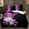 Colorful Butterfly Bedding Set Sparkling 3D Duvet Cover DE/AU/EU Full Size Luxury Women's Quilt Cover  Gift