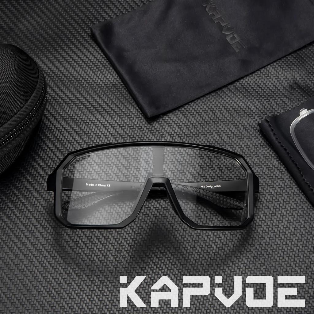 Cyklistické brýle Kapvoe Fotochromatické sluneční brýle Horská kola Silniční brýle Muži Ženy Sluneční brýle Sportovní brýle Jezdecké brýle