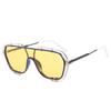 Premium Sense One-Piece Double Beam Sunglasses Men'S Trend Sunglasses Sunshade Uv Protection Sunglasses