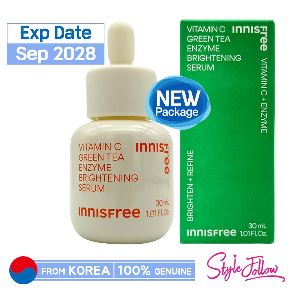 Innisfree Vitamin C Green Tea Enzyme Brightening Serum 30ml / 50ml