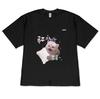 Cute Kitten Princess Graphic Funny Bestie TShirt Casual Short Sleeve Novelty Tee Shirt for Cat Lover Korean Style Versatile Top