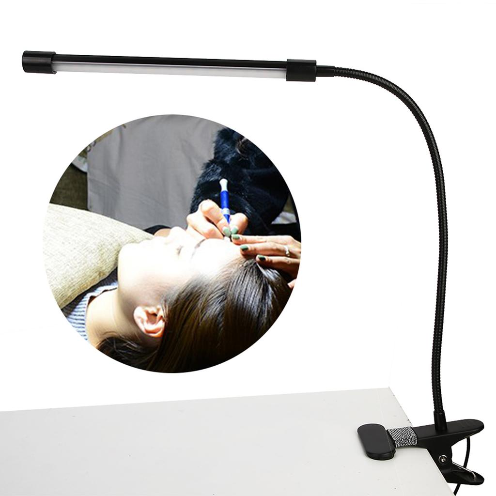 USB Charging Table Lamp Dimmable Study Reading Light Eye Protection ClipOn Lamp