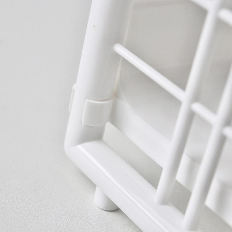 Dobbeltlags Multifunktionelt Plastbordplade Organizer Hylde Til Kosmetik, Soveværelse Og Kollegieværelse Tilbehør