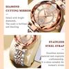 POEDAGAR Luxury Brand Women's Watches Waterproof Stainless Steel Date Ladies Wristwatch Fashion Elegant Quartz Watch Reloj
