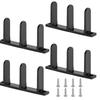 4pcs Easy Installation Cabinet Sliding Door Guide Sliding Closet Door Guide  Smooth Operation