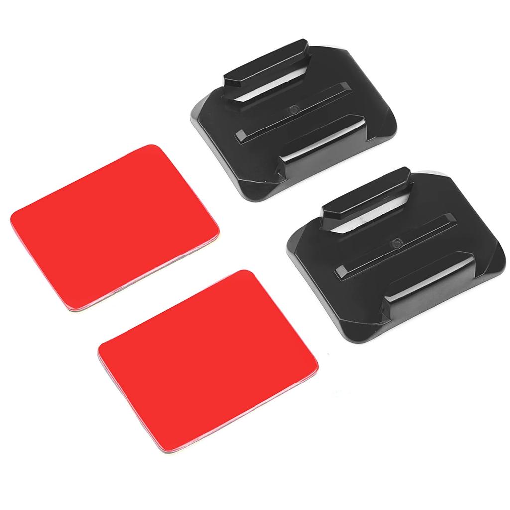 For Gopro Hero Accessories Adhesive Mounts Curved Flat Sticker Sticky Pads Helmet For Go Pro Insta360 X3 Dji Osmo Action camera