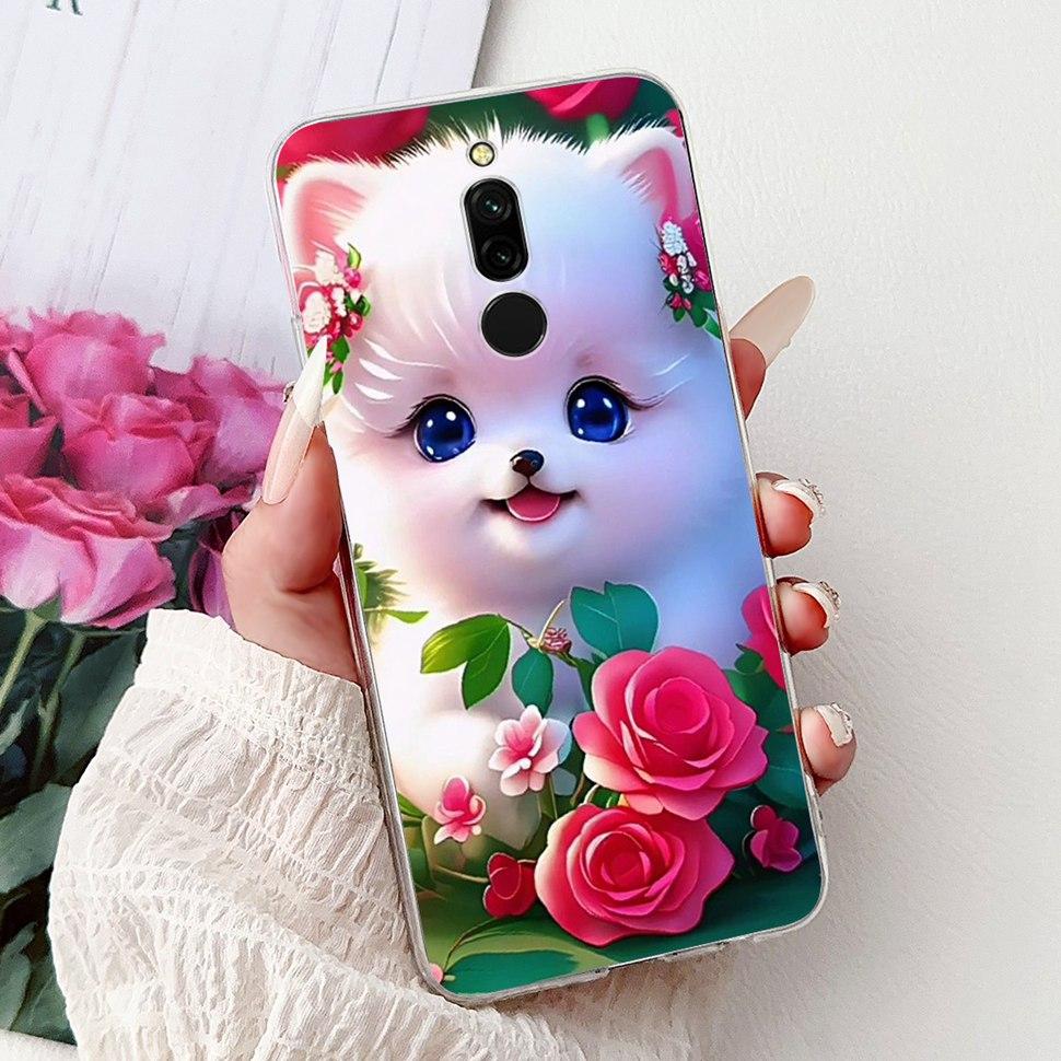 For Xiaomi Redmi 8 Case Lovely Funny Cartoon Cover Soft Silicone Case For Xiaomi Redmi 8 8A Redmi8 Redmi8A Fundas Bumper