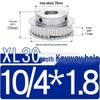 Synchronous Pulley XL, 30 Teeth, BF Type, Groove 11mm, Keyway Bore 5-25mm, Boss with Setscrew