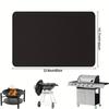 Barbecue Stove Mat Outdoor BBQ Fireproof Pad Reusable High Temperature Resistant Fire Pot Barbecue Fireproof Mat Easy Clean