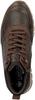 Rieker Boots Lace-up Boots with Inner Zipper Dark Brown