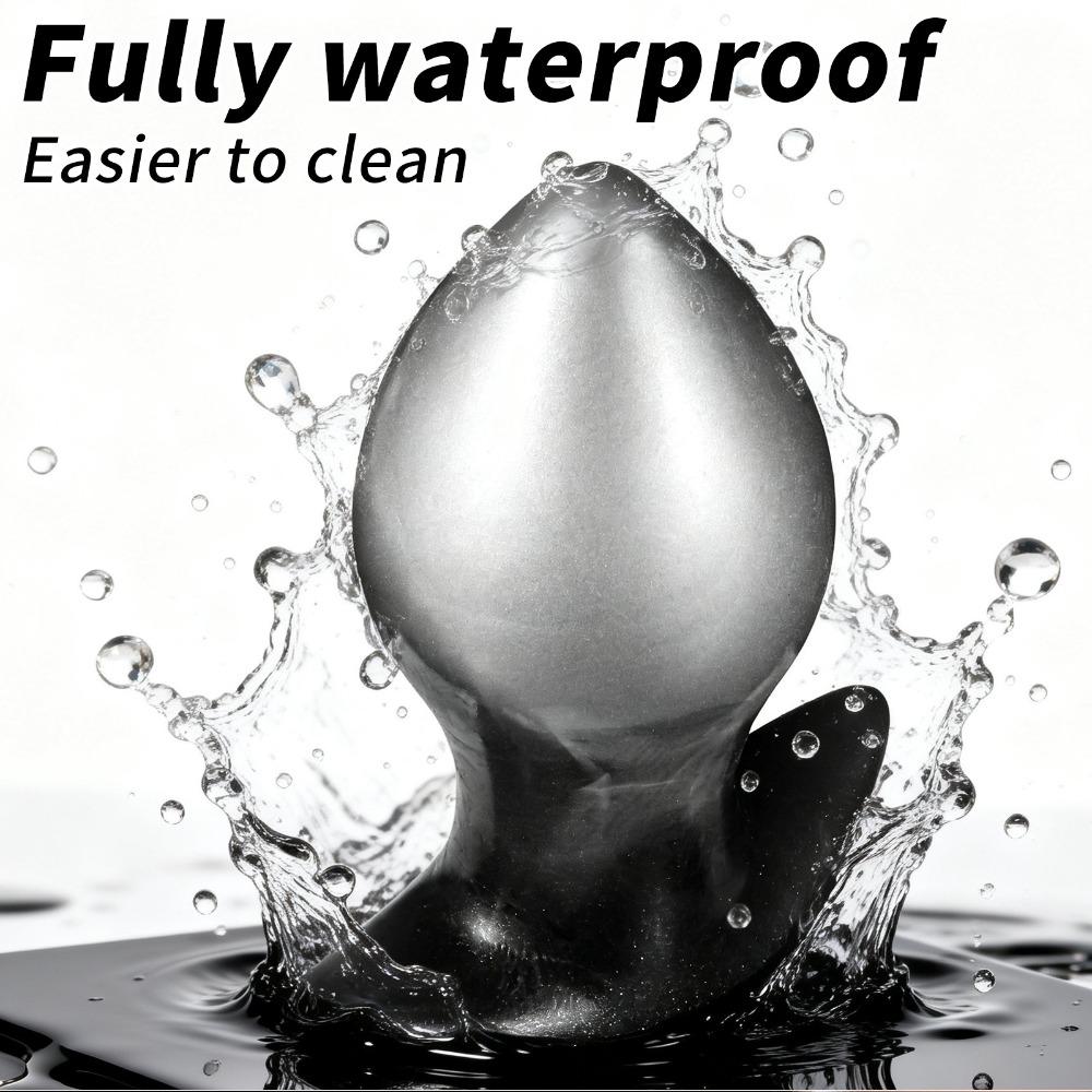 Butt Plug Silicone Anal Dilator Wearable Soft Liquid Silicone Adult Toy for Men Women