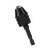 1Celsius4 Keyless Drill Chuck 0.3-6.5mm Clamping Capacity Hex Shank Adapter for   Power Drill Electric Grinder with Converter