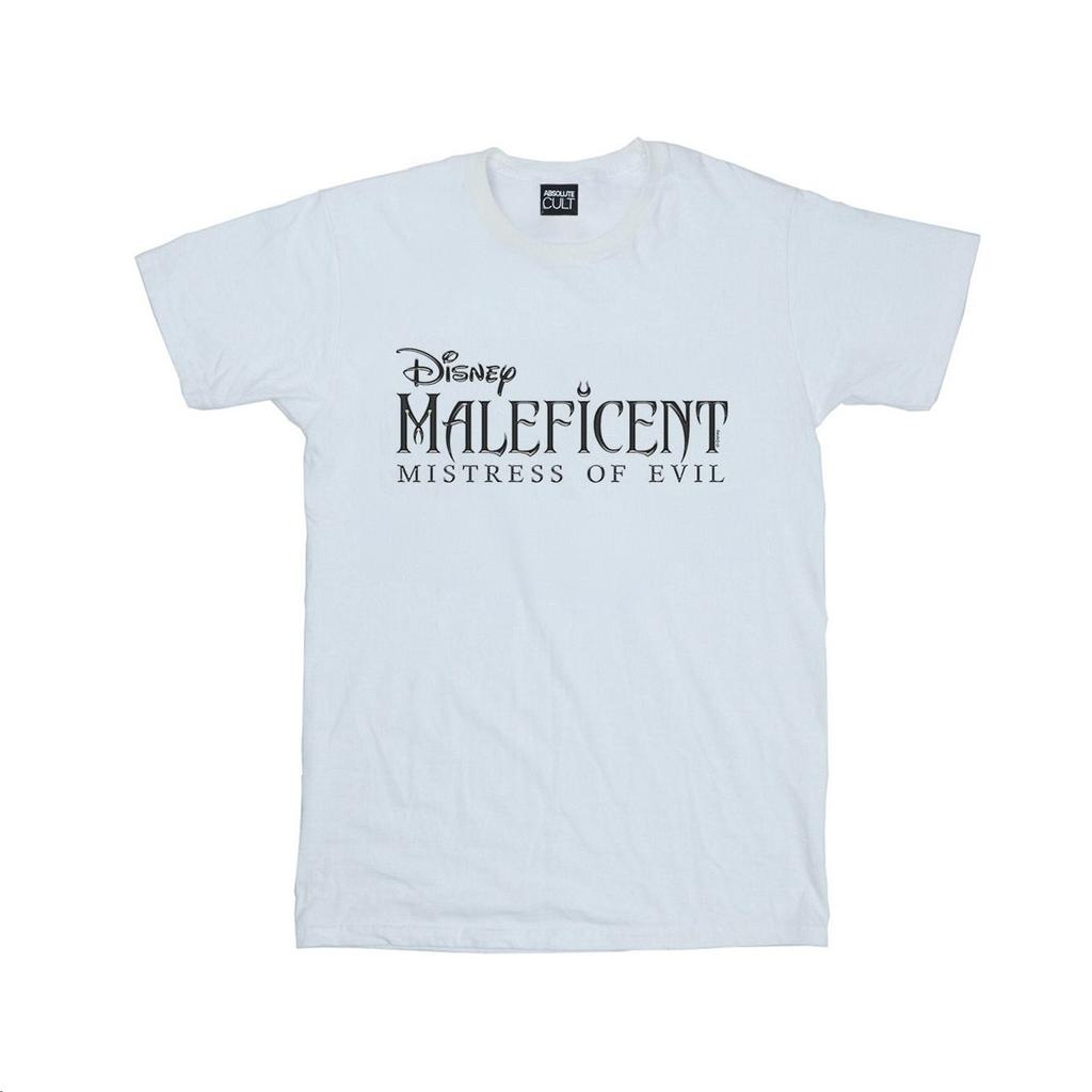 Disney Mens Maleficent Mistress Of Evil Logo T-Shirt
