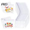 Medicine Slide Lock Bag Bags, Reusable EVA Pill Pouch, Waterproof Portable Translucent Case Pills Small Items Storage Bag, for Travel And Daily