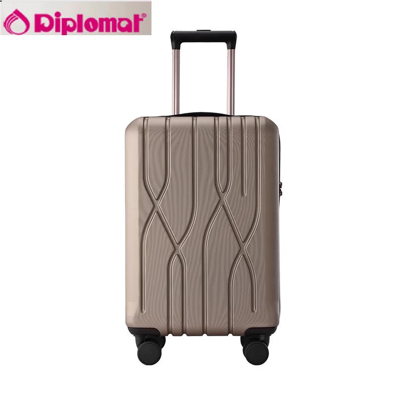Diplomat HM-6082 Hardside Spinner Luggage 20-inch