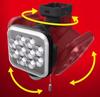 Musashi RITEX Free Arm Type LED Sensor Light X 1 Rainproof Type (12W Light) "Outlet Type" LED-AC1012