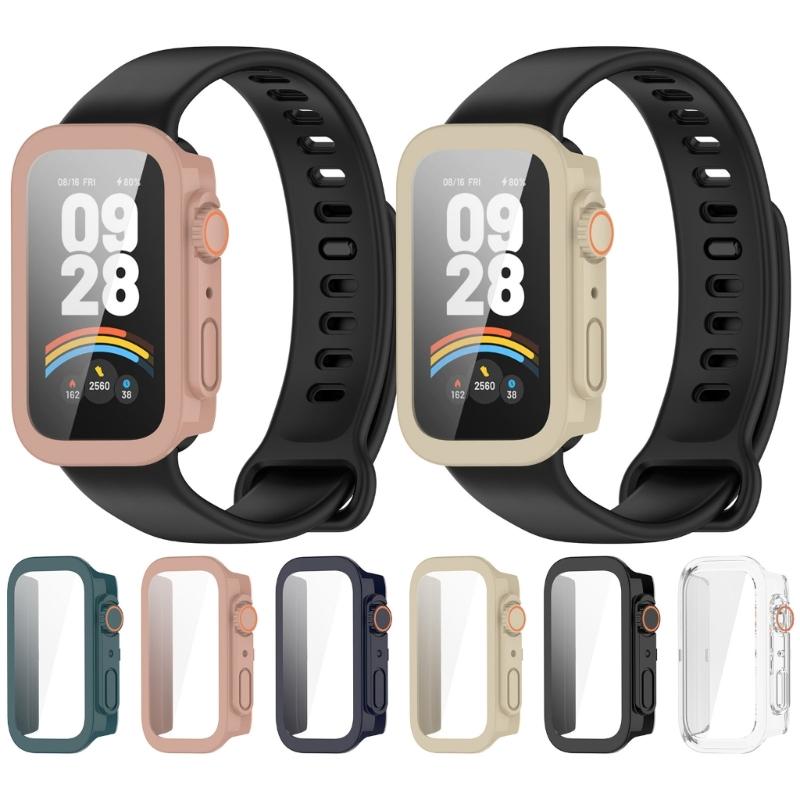 Hard Shell Cover Smartwatch Protective Case Protects Against Drops & Scratches Simple To Install for Band 9 Active