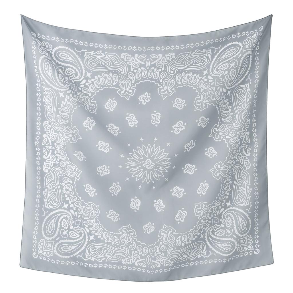 Newest Style Women Scarf Square Tencel Printed Handkerchief Fashion Temperament Beach Sunscreen Shawl