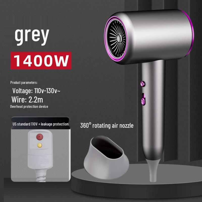 High-Power Cross-Border Salon Hair Dryer with Negative Ion Technology for Hair Care.