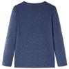 Children's Long-sleeved T-shirt Dark Blue Blend 92/104/116/128/140