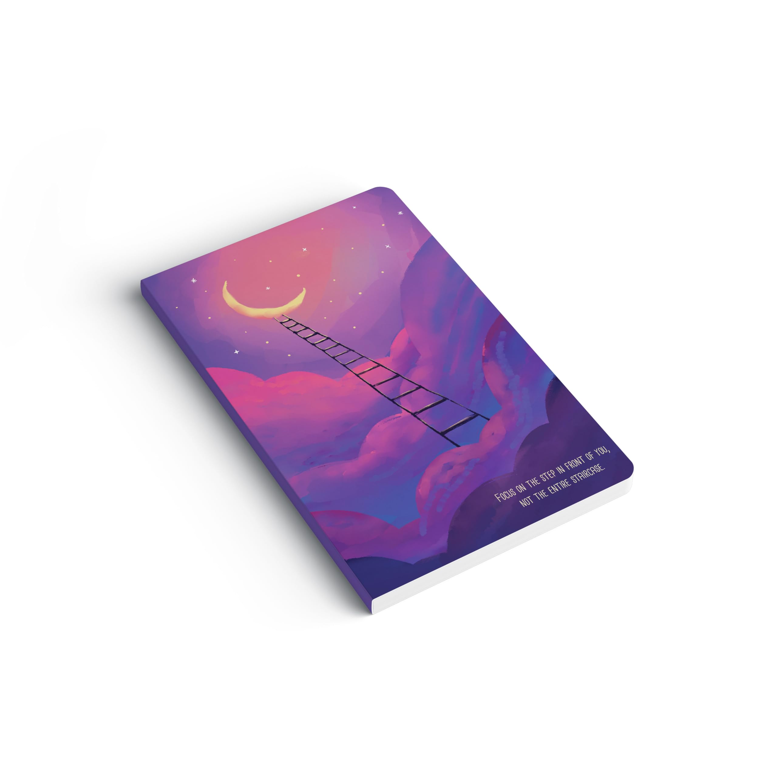 Factor Notes A5 Notebook: Ruled | 90 Gsm | 160 Pages(Focus On The Step)