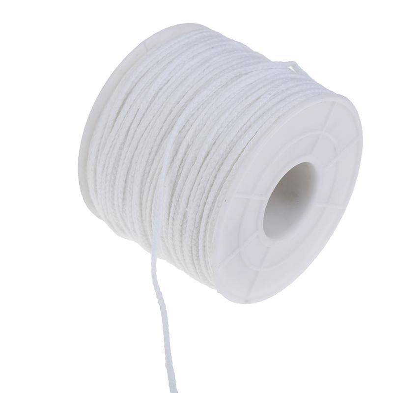 61M împletitură de bumbac Lumânare Fitil Miez Spool Non-fum Diy Lămpi cu ulei