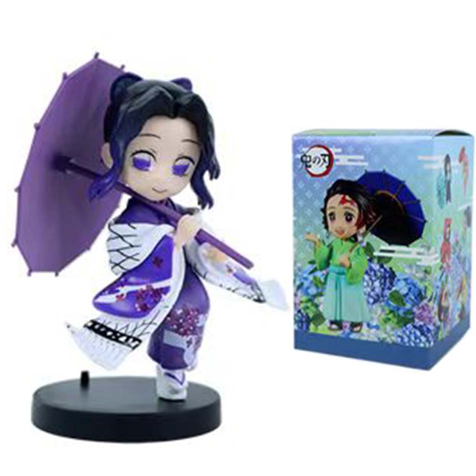Model Creative Model New Hot Sale Demon Slayer Tanjiro Nezuko anime cartoon figure personalized statue ornament box Gift