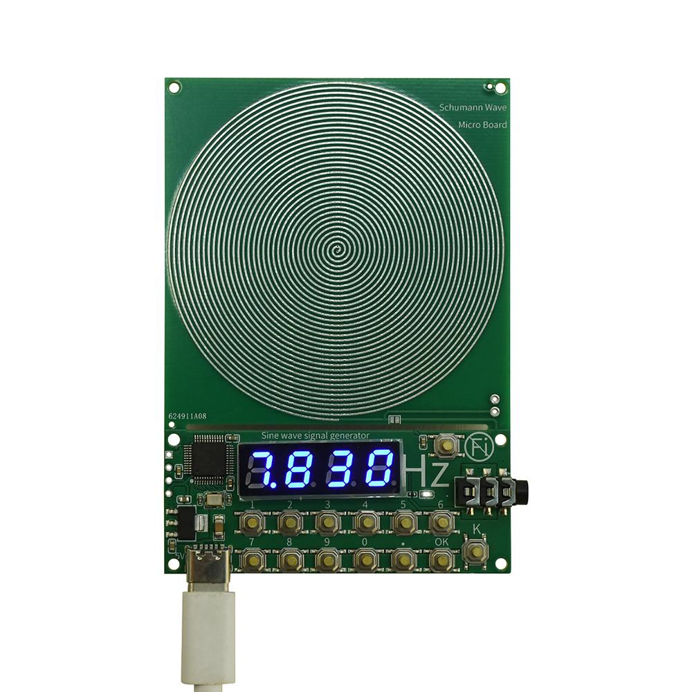 7.83Hz Schumann Waves Resonance Generator Ultralow Frequency Pulse Audio Resonator Type-C Interface 0.01Hz~100000Hz Adjustable