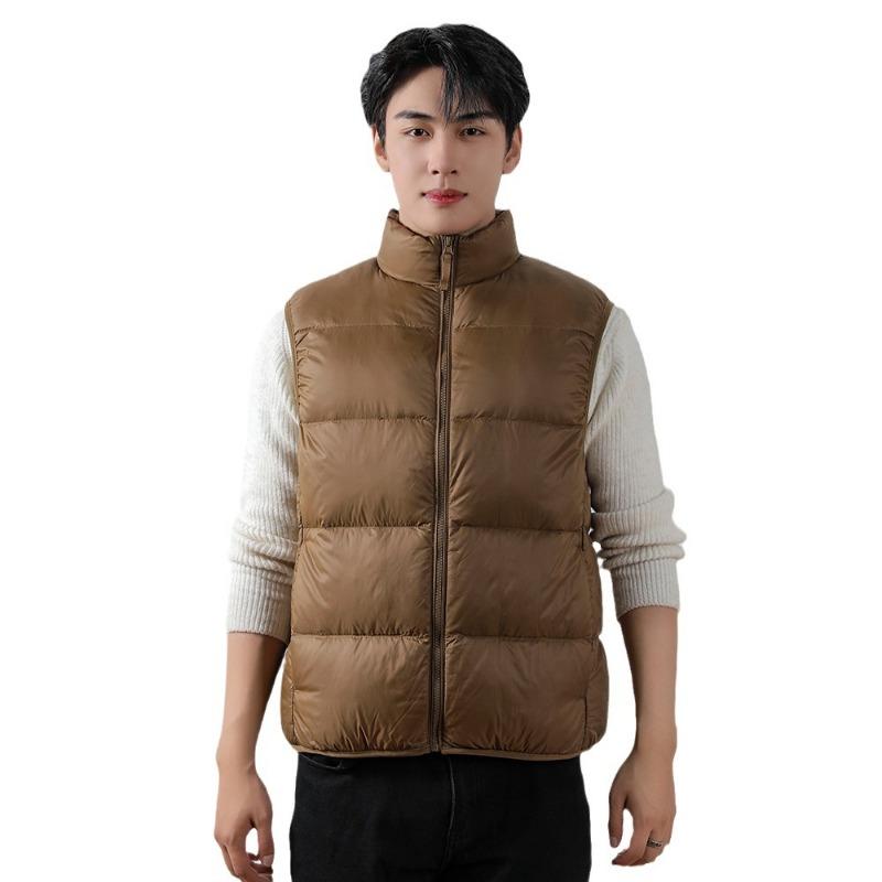 Yu Xin National Standard 90 Fleece New Couple Men's and Women's Down Jacket Vest Outside Warm Autumn and Winter Down Vest