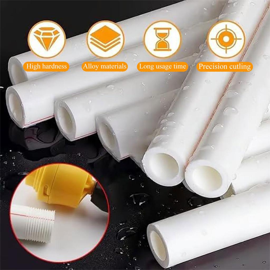 Plastic Pipe Thread Die Kit Fine Craftsmanship Professional Cutting Pipe Threading Tool Suitable for Removing Damaged Screws