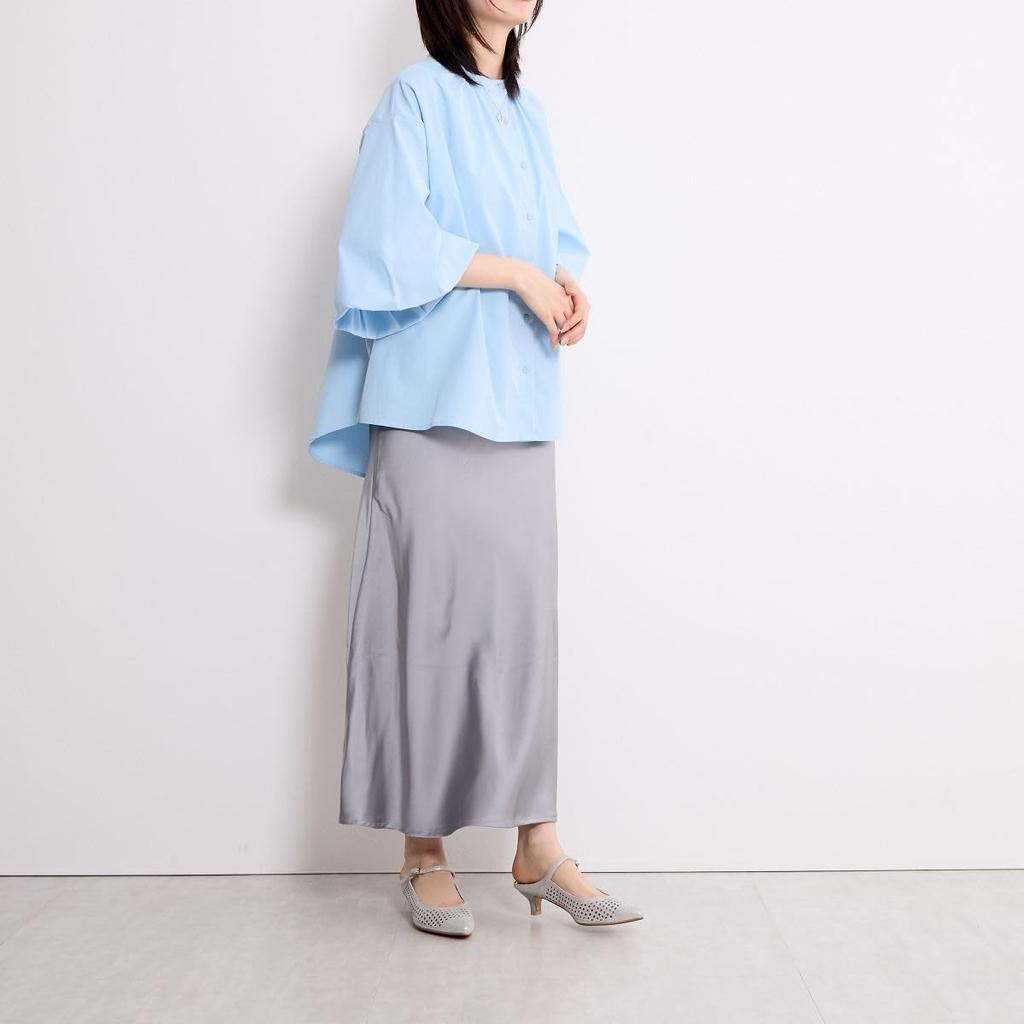 HIMIKO/Himiko/Pointed Toe Mesh Mule/651512 Gray 240