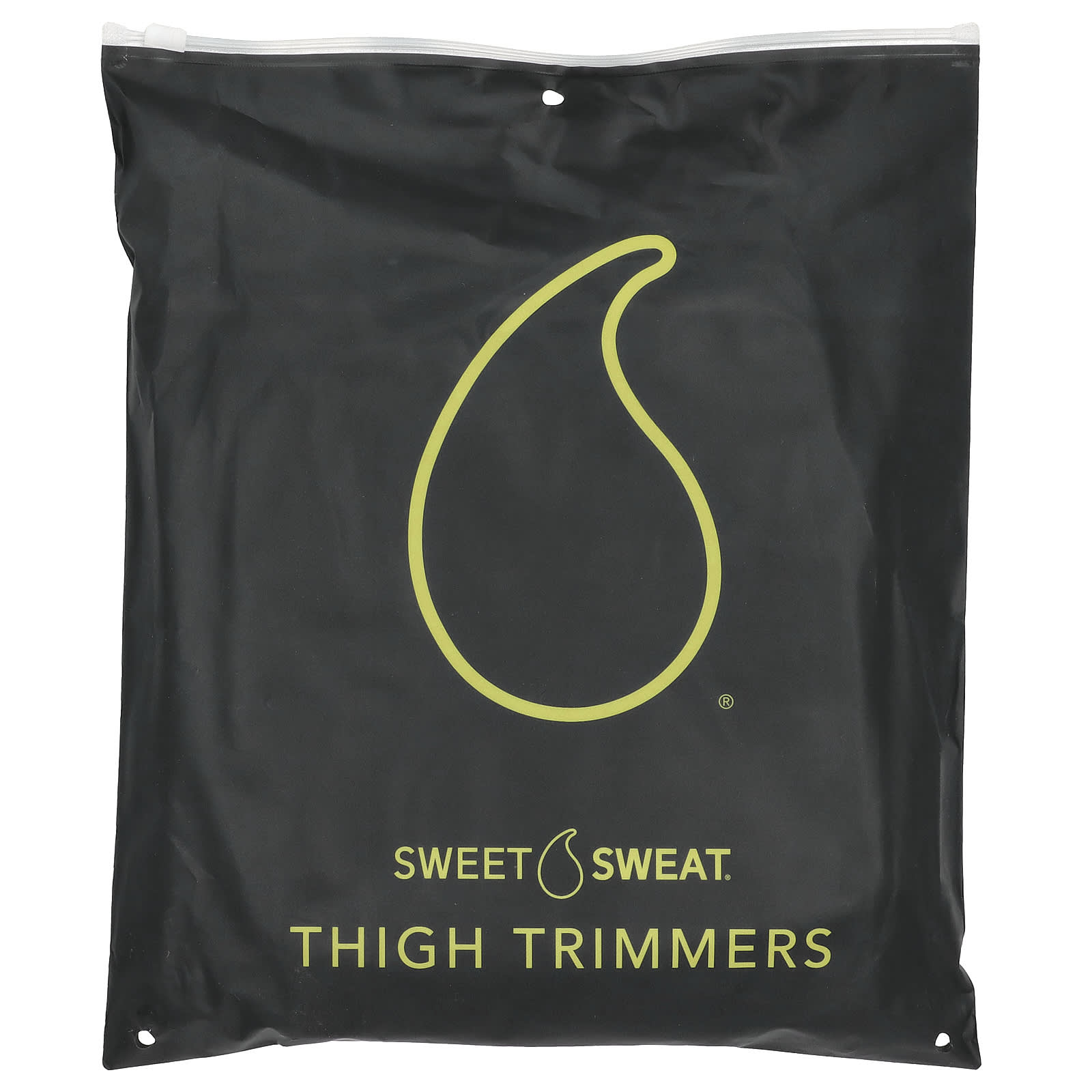 

Sweet Sweat®, Thigh Trimmer, Medium, Black & Yellow, 1 Pair