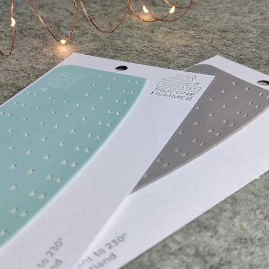 Hot Hem Ruler Fabric Ironing Hemming Template Heat-Resistant Centimeter Hemmer for Clothes