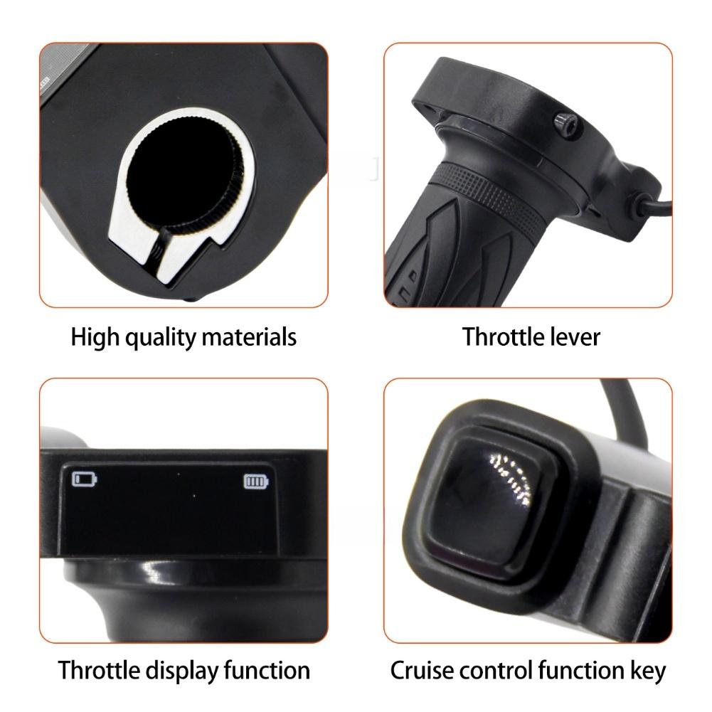 Electric Vehicle Speed Control Throttle 48V 6-Pin Throttle DY16 For Jetson Haze Folding Bike Cruise Control LCD Display Throttle