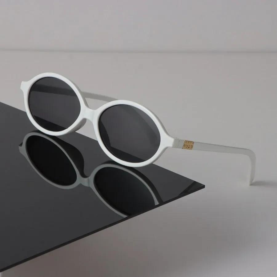 Fashion Round Sunglasses Women Men Retro Luxurious Minimalist Stylish Glasses Casual Personality