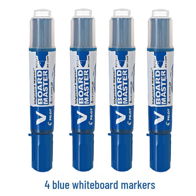 PILOT Hyaku Raku Raderbar Whiteboardpenna, Stor Kapacitet, Utbytbar Spets