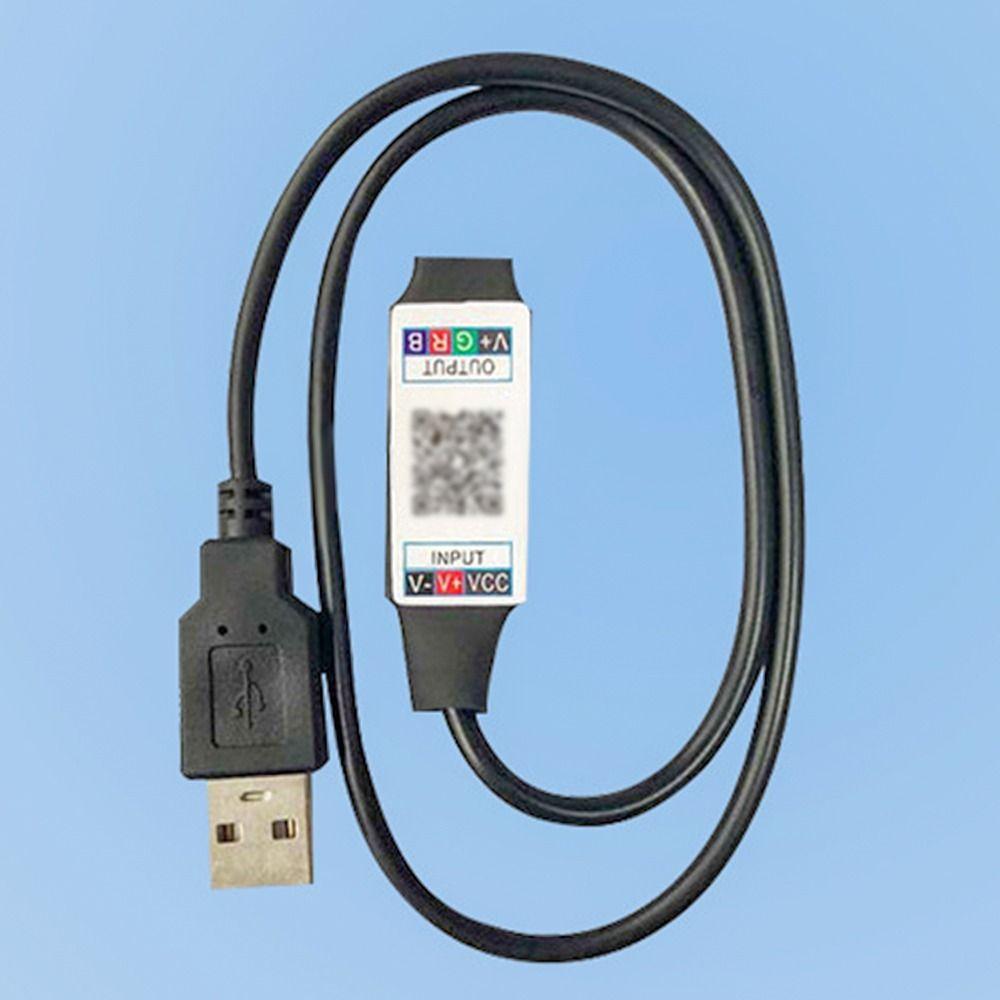 Useful Wireless Female Plug to 4Pin Connector Adapter LED Light Strip Bluetooth RGB Controller