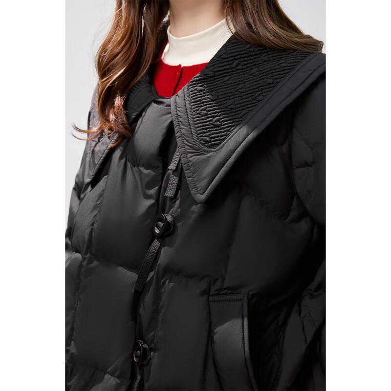 Women's Fashion Lapel Duck Down Jacket