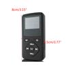 LCD Display Personal Mini Digital FM Radio Lanyard Portable Digital FM Radio Bluetooth-compatible 4.0 Earphone MP3 Radio