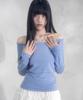 VIVACIOUS Se Stripe Boat-Neck Tee_5Colors