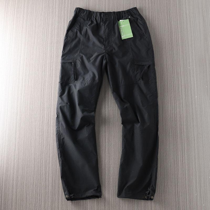 Erkek Outdoor Su Geçirmez İnce Saldırı Pantolonu, Rüzgar Geçirmez Çok Cepli İş Pantolonu, Spor Yürüyüş Hızlı Kuruyan Pantolon