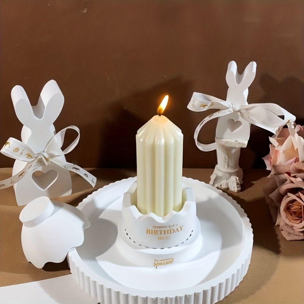 Silikon Gipsform 3D Harzform Kreative Aromatherapie Kerzenform Heimdekor
