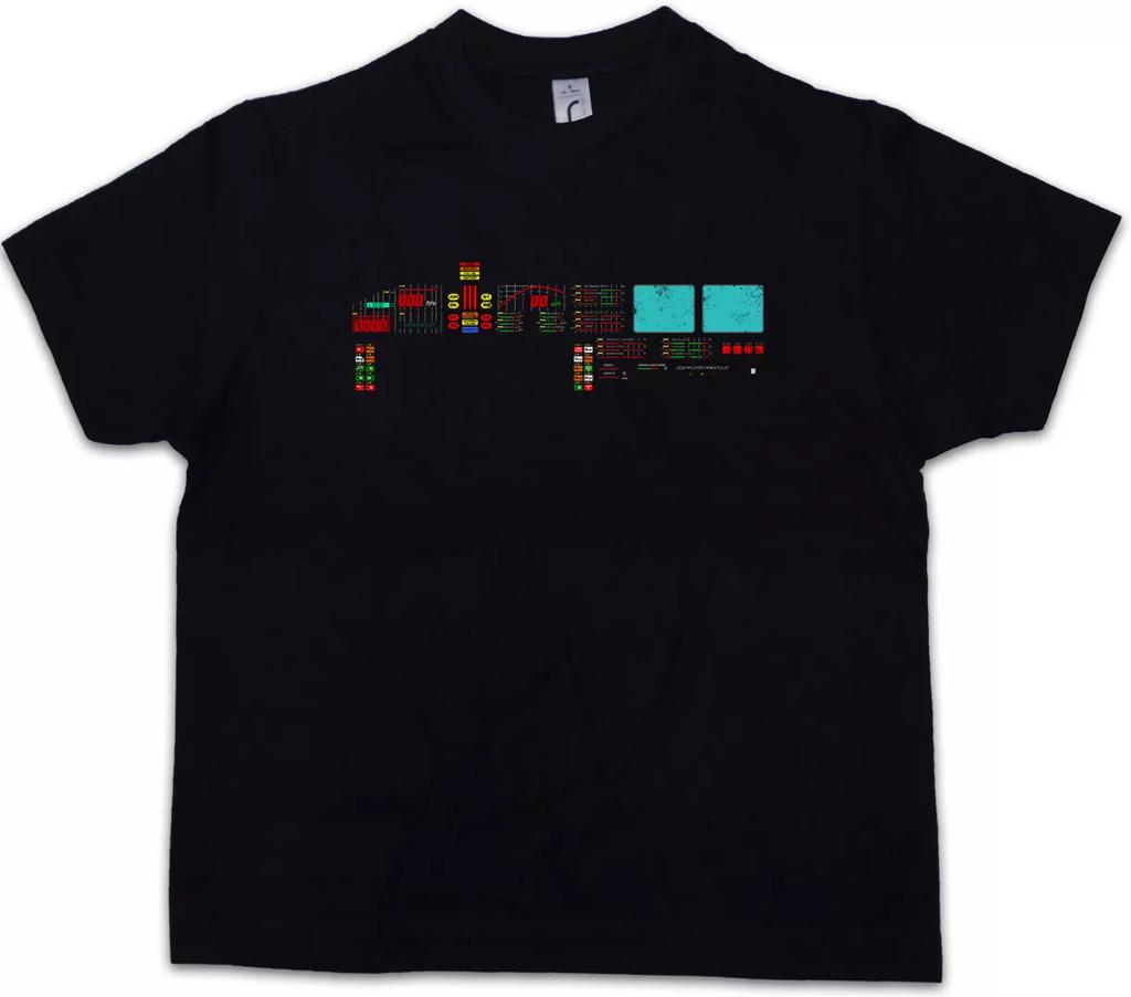 KNIGHT KITT COCKPIT RIDER Kids Boys T-Shirt Foundation Car Auto Rider Panel-