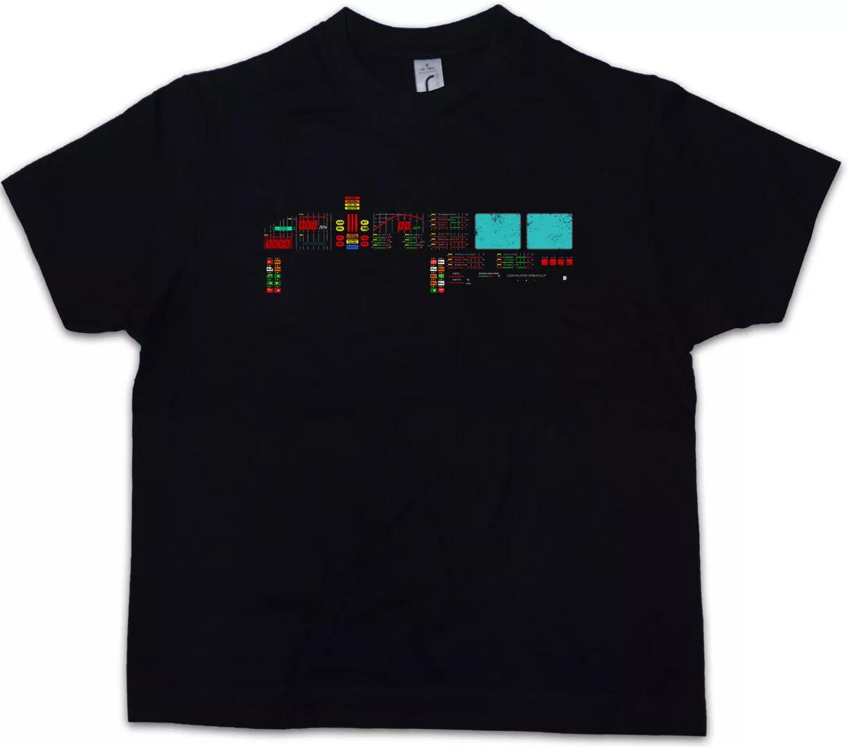 

KNIGHT KITT COCKPIT RIDER Kids Boys T-Shirt Foundation Car Auto Rider panel- 160