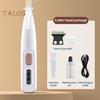Tagliapeli per Zampe di Cane con Luce LED 3-in-1 Tosatrice Elettrica per Toelettatura Cani a Basso Rumore Cordless Ricaricabile Rasoio per Animali Domestici per Zampe Orecchie Faccia Groppa