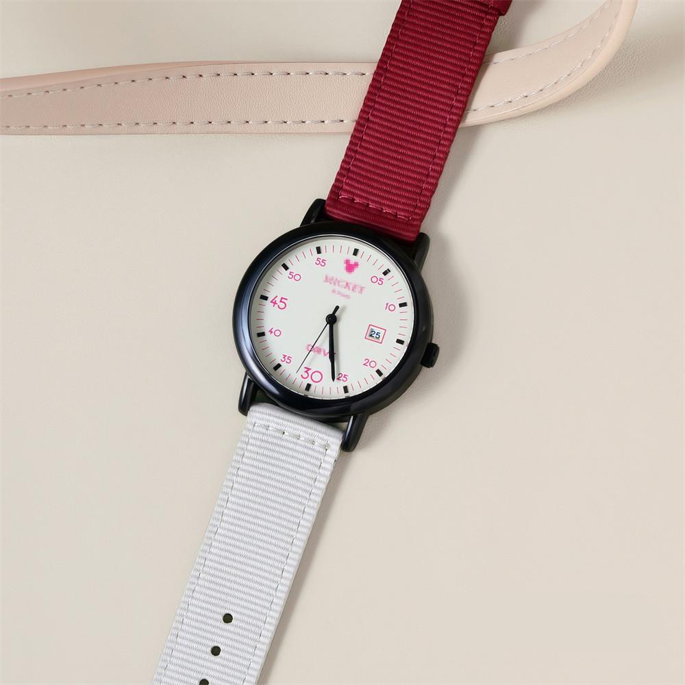 20mm Waterproof Sailcloth Watch Strap Two-Sided Nylon Watchband Quick Release Band Sport Belt