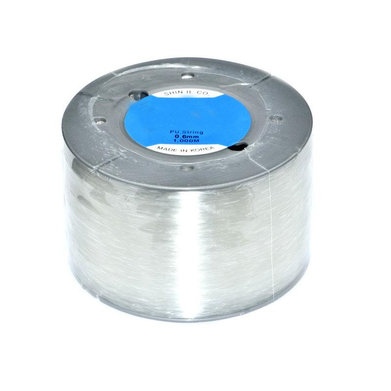 1000 Meters Strong Elastic Crystal String Line 0.4mm 0.6mm 0.8mm 1.0mm DIY Beaded Bracelet Making Line Pu Thread 0.5mm 1000 Meters