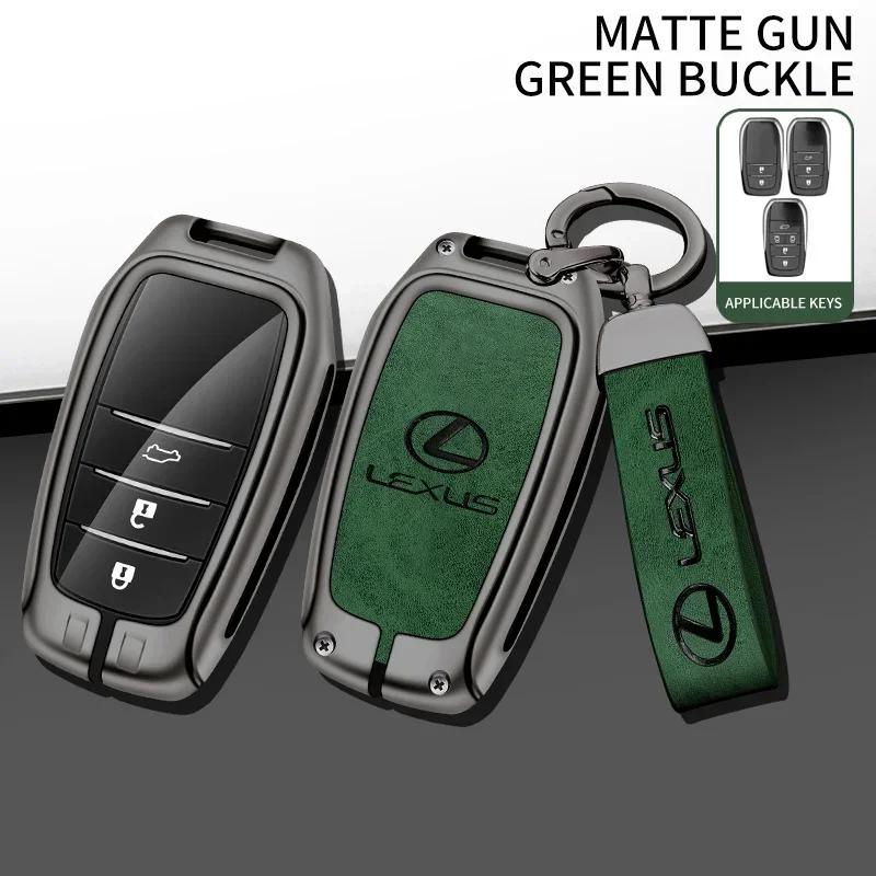 

Car Key Case Full Cover Key Shell For Lexus Alphard Toyota Corolla Land Cruiser 200 Prado Crown Yaris Sienna Cross Hilux Camry