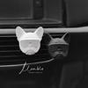 Men's High-End Cool Black Car Fragrance Diffuser for Couples, Car Air Vent Aroma Stone, Elegant Light Fragrance Air Conditioner Decoration